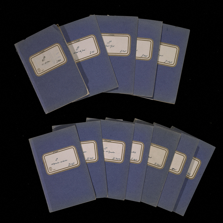 Diaries (1916–22) / Pevsner Papers